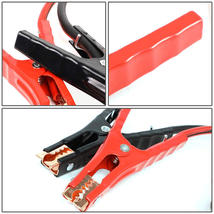 DNA Motoring BBC-T3 Cable de Arranque Reforzado de 4.88m y Calibre 6, 400 Amperios