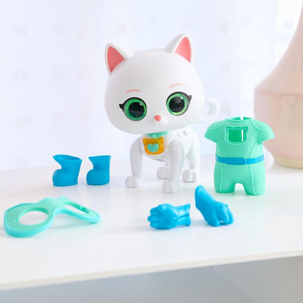 SuperKitties Cat-Tastic Bitsy Transformable, Juguetes para niños a partir de 3 años, Regalos