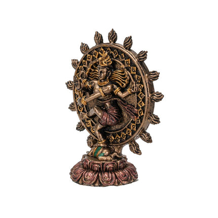 Pacific Giftware Hindu God Shiva Nataraja Miniature Resin Figurine Statue