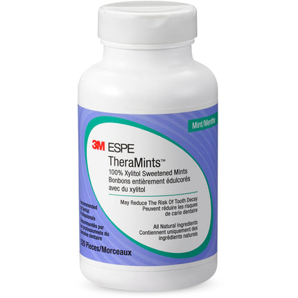 3M TheraMints 100% Xylitol Sweetened Mints, Mint F