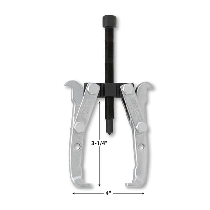 PERFORMANCE TOOL W87122 3-1/4-Inch Reach x 4-Inch Spread 2-Jaw Gear Puller