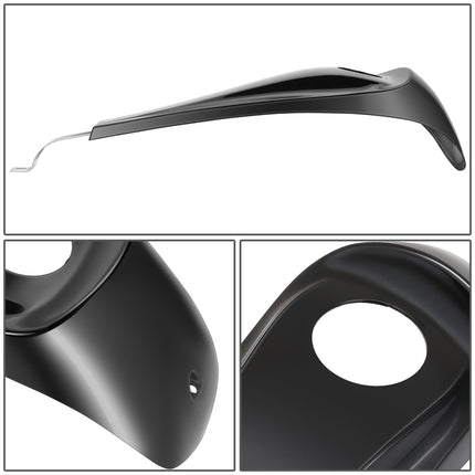 DNA MOTORING Console de réservoir de carburant et couvercle de bouchon de réservoir d'essence compatibles avec les modèles Harley Davidson Electra Tri Glide Touring de 2008 à 2020, ZTL-Y-0303