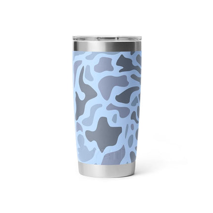 YETI Rambler 20 oz Tumbler, Stainless Steel, Vacuum Insulated with MagSlider Lid, Blue Camo