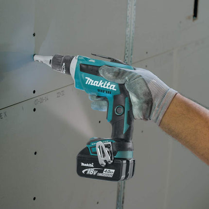Visseuse à cloison sèche sans fil, sans balais, aux ions de lithium 18 V LXT Makita XSF03Z (outil seul)