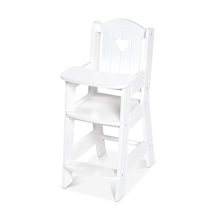 Melissa & Doug Play High ChairPretend Play High Chair Baby Doll Accessories