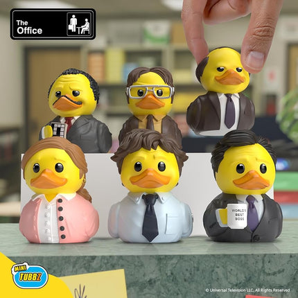 TUBBZ: The Office - Dwight Schrute Mini Rubber Duck Collectable Toy 5 cm