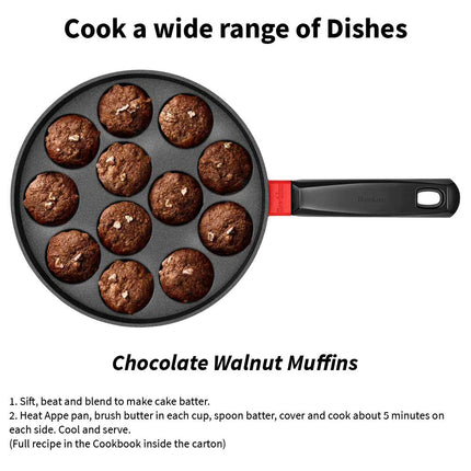 Hawkins Futura Non Stick Appe Pan with Glass Lid, 22 cm Size