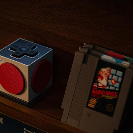 8BitDo Retro Cube 2 Speaker, Portable Bluetooth Speaker with Stereo Sound, Wireless Charging Dock, Bluetooth 5.3/2.4G/Wired USB Connections - N Edition