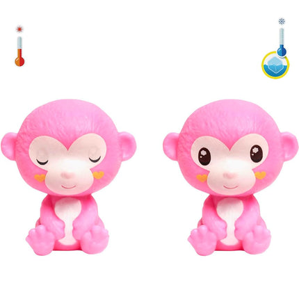 Barbie Small Dolls and Accessories, Cutie Reveal Chelsea Doll with Monkey Plush Costume & 7 Surprises Including Color Change, Jungle Series, HKR14
