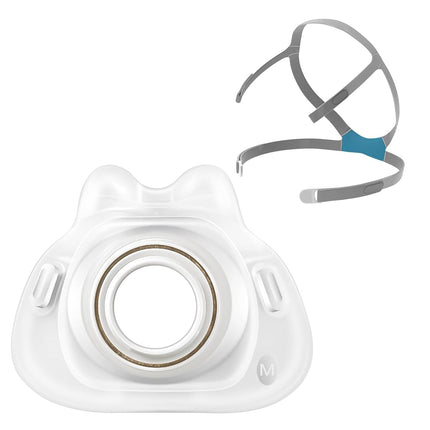 Replacement Headgear and Airfit F40 Silicone Cushi