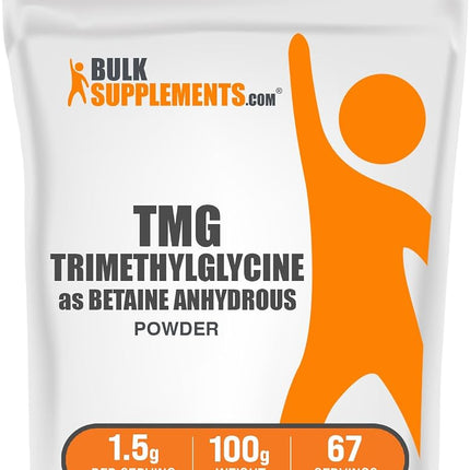 BulkSupplements.com TMG Powder - Trimethylglycine 