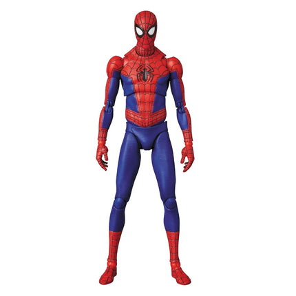 MEDICOM Toy MAFEX No.235 Spider-Man (Peter B Parker) Renewal Ver. Painted Action Figure, Approximately 160mm in Height.
