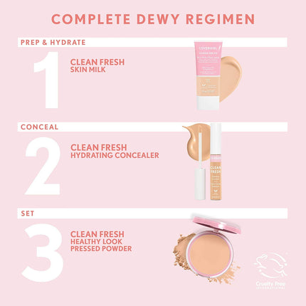 COVERGIRL Covergirl Clean Fresh Pressed Powder, Porcelain, 0.35 Ounce