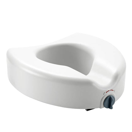 Medline 5" Standard Raised Toilet Seat with Lock a