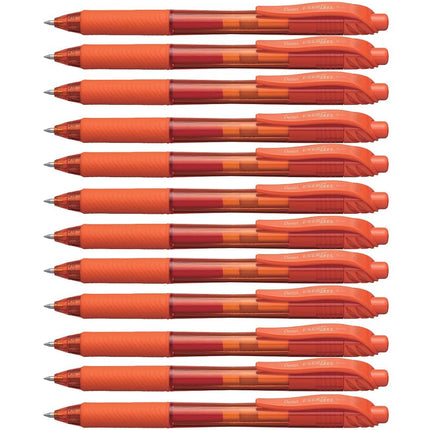 Pentel EnerGel X Orange - Pack of 12