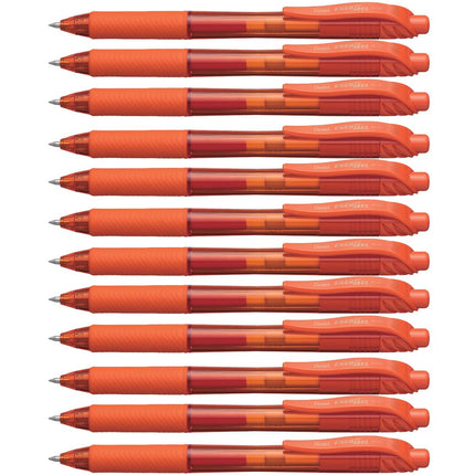 Pentel EnerGel X Orange - Pack of 12