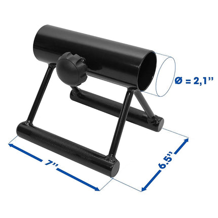 Yes4All Landmine Attachment, 2-Inch Olympic Bar, Knurled Handle