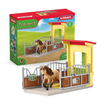 Schleich Farm World - Pony Box with Iceland Pony S