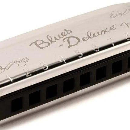 Fender Blues Deluxe Harmonica, Diatonic 10-Hole, K