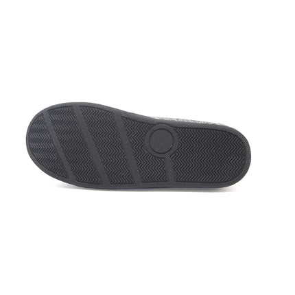 Hanes Chaussons mocassins tricotés ComfortSoft vénitiens pour garçon, intérieur/extérieur, gris
