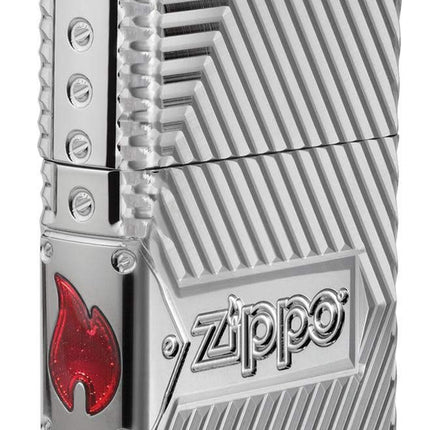 Zippo Zippo Bolts Design Pocket Lighter