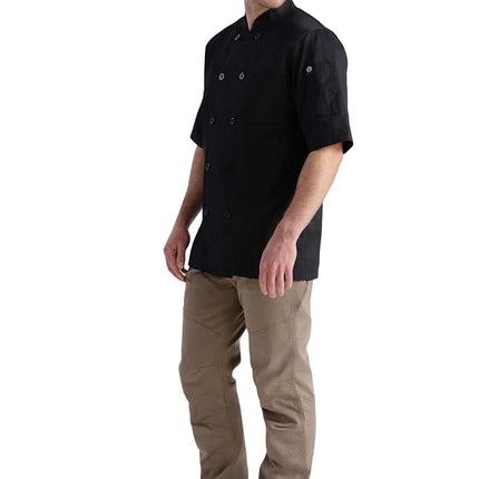 Chef Works Volnay Chef Coat, Black-New, XXXL