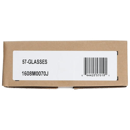 Bosch 57-GLASSES Laser View Enhancing Glasses with Adjustable Temple, Red Lens, Black Frame