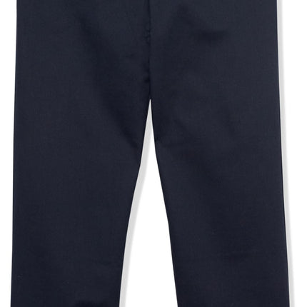 Nautica Boys' School Uniform Flat Front Twill Pant