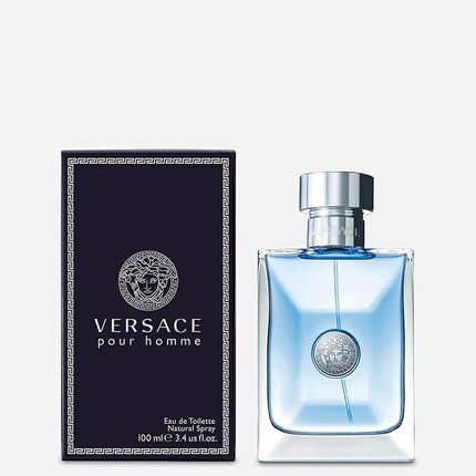 Versace Pour Homme Eau de Toilette Natural Spray for Men, 100ml