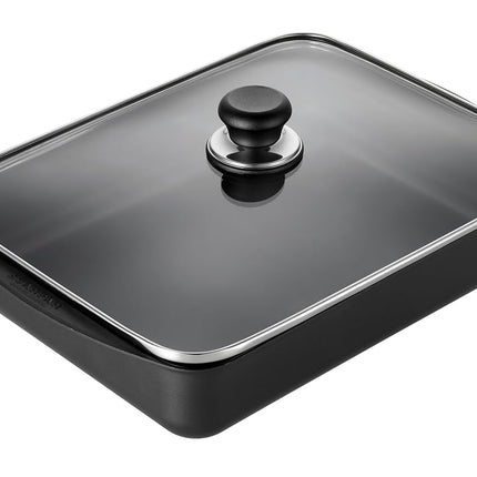 Scanpan Classic Roasting Pan Medium, 39 x 27 cm (ext)/5 Litre, Black