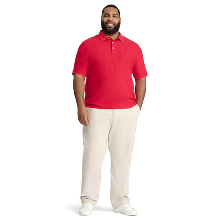 Izod Men's 45bx298 Shirt, Real Red, 4X-Large