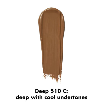 e.l.f. Camo CC Cream, Color Correcting Medium-To-Full Coverage Foundation with SPF 30, Deep 510 C, 1.05 Oz (30g)