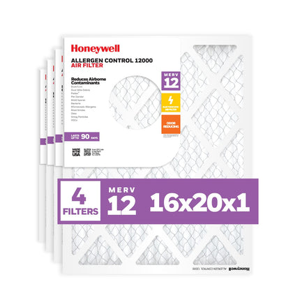 Honeywell 16x20x1 MERV 12 Electrostatic Pleated HV