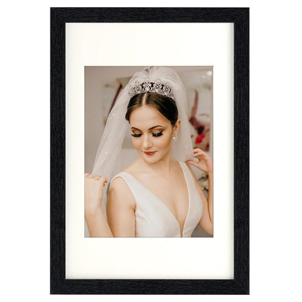 ORIVAN 8x12 Picture Frame Wood Display Picture 6x8