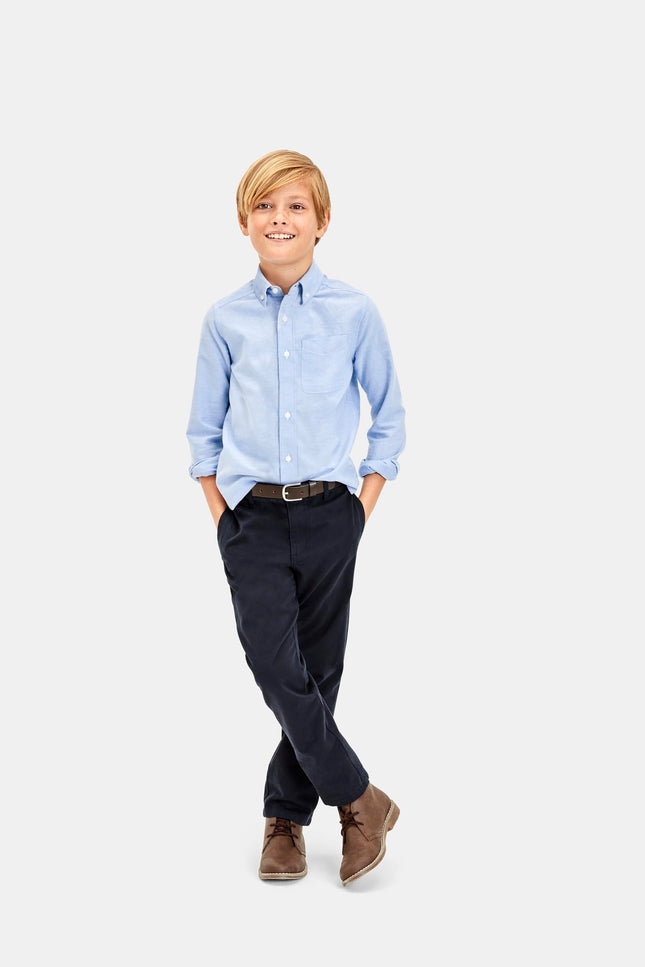 The Children's Place Boys' Stretch Chino Pants, New Navy, 12