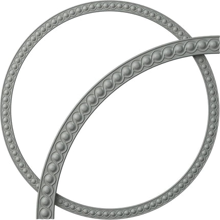 44 1/2"OD x 39 3/8"ID x 2 5/8"W x 5/8"P Hillsborough Running Coin Ceiling Ring Kit