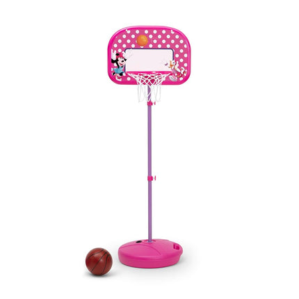 Delta Children Disney Minnie Mouse Basketball Hoop Set for Kids, Pink