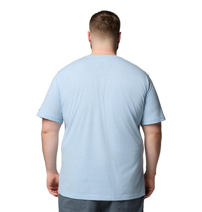 Men's Thistletown Hills Pocket Tee, Ripple Blue Heather, 5X Tall