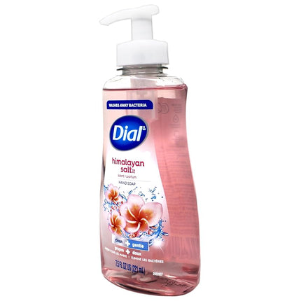 Savon liquide antibactérien Dial, Sel rose de l'Himalaya et Nénuphar, 7,5 oz (Paquet de 2) par Dial