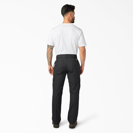 Dickies Men's Flex Regular Fit Cargo Pants, Black, 48W x 34L