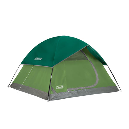 Coleman Sundome Camping Tent with Rainfly, 2/3/4/6