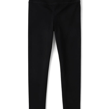 The Children's Place Girls' Soft Active Everyday Pull On Leggings, Black, X-Small