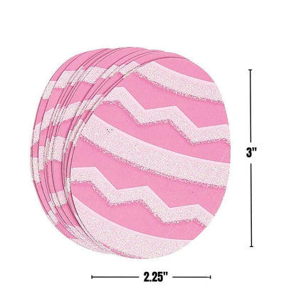 Easter Mini Egg Cutouts 50Ct - Party Decor - 50 Pieces