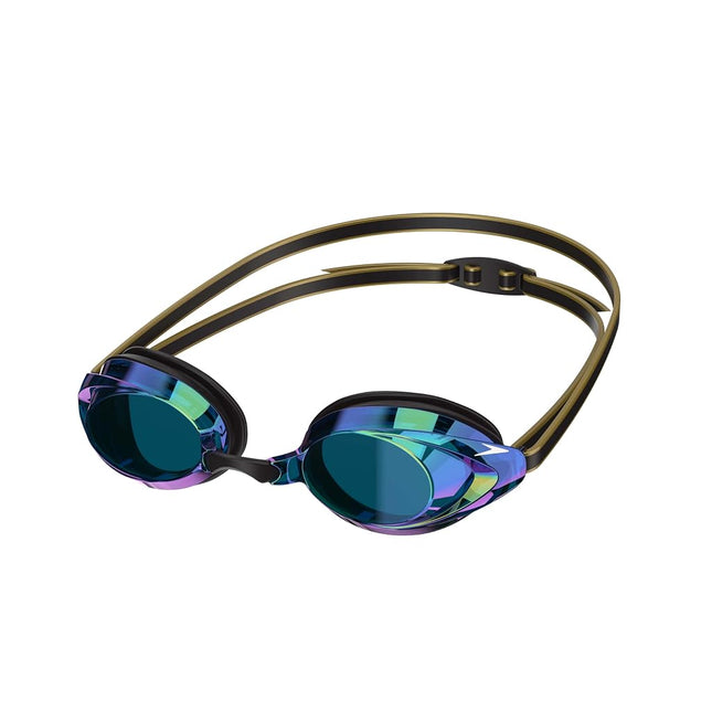 Speedo Vanquisher 2.0 Swimming Goggles Mirrored Anti-Fog Gold