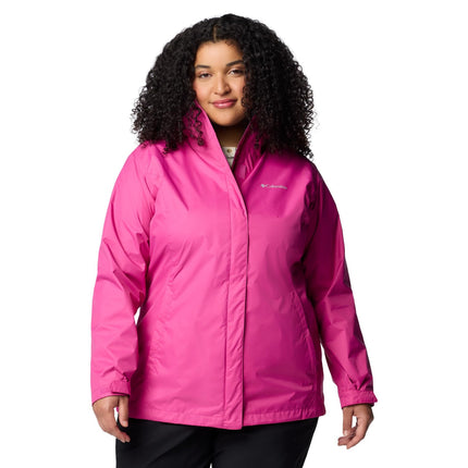 Columbia Women's Arcadia II Jacket, Fuchsia, XX-Large