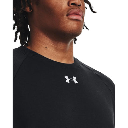 Under Armour Men's UA Rival Fleece Crew Shirt Black