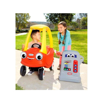 Little Tikes Cozy Pumper - Fuel Station Toy for Toddlers, Ride-On Toys Accessory - With Hose, Nozzle, & Card Swipe - Plays Real Sounds - Encourages Creative Play - For Ages 18 Months to 5 Years