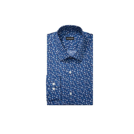 Van Heusen Men's Dress Shirt Regular Fit Stain Shield Stretch, Midnight