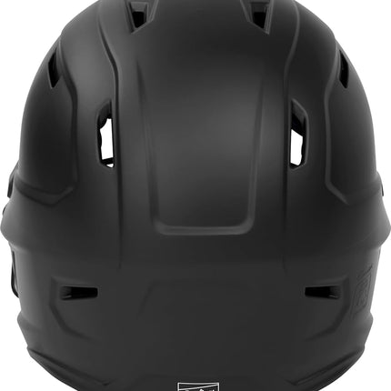 Rawlings | MACH HI-VIZ Fastpitch Softball Batting Helmet | Face Guard Attached | Black | Senior - 6 7/8" - 7 5/8"