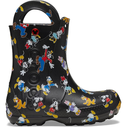 Crocs Unisex-Child Handle It Rain Boots, Mickey & 